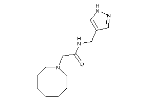 2-(azocan-1-yl)-N-(1H-pyrazol-4-ylmethyl)acetamide