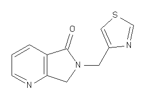 6-(thiazol-4-ylmethyl)-7H-pyrrolo[3,4-b]pyridin-5-one