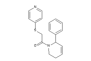 1-(6-phenyl-3,6-dihydro-2H-pyridin-1-yl)-2-(4-pyridylthio)ethanone