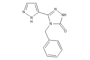 4-benzyl-3-(1H-pyrazol-5-yl)-1H-1,2,4-triazol-5-one