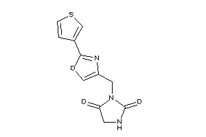 3-[[2-(3-thienyl)oxazol-4-yl]methyl]hydantoin