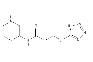 N-(3-piperidyl)-3-(1H-tetrazol-5-ylthio)propionamide