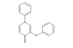 3-phenoxy-1-phenyl-4-pyridone