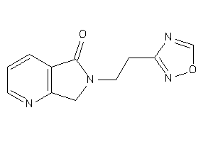 6-[2-(1,2,4-oxadiazol-3-yl)ethyl]-7H-pyrrolo[3,4-b]pyridin-5-one