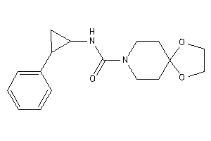 N-(2-phenylcyclopropyl)-1,4-dioxa-8-azaspiro[4.5]decane-8-carboxamide