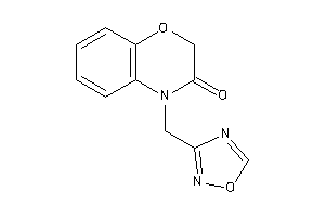 4-(1,2,4-oxadiazol-3-ylmethyl)-1,4-benzoxazin-3-one