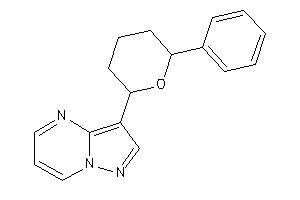 3-(6-phenyltetrahydropyran-2-yl)pyrazolo[1,5-a]pyrimidine