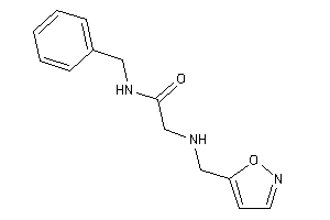 N-benzyl-2-(isoxazol-5-ylmethylamino)acetamide