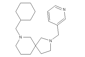 9-(cyclohexylmethyl)-2-(3-pyridylmethyl)-2,9-diazaspiro[4.5]decane