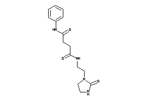 N-[2-(2-ketoimidazolidin-1-yl)ethyl]-N'-phenyl-succinamide