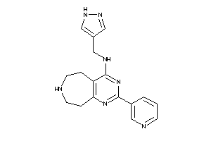 1H-pyrazol-4-ylmethyl-[2-(3-pyridyl)-6,7,8,9-tetrahydro-5H-pyrimido[4,5-d]azepin-4-yl]amine