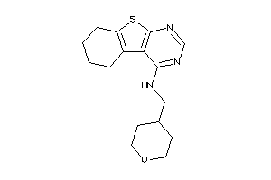 5,6,7,8-tetrahydrobenzothiopheno[2,3-d]pyrimidin-4-yl(tetrahydropyran-4-ylmethyl)amine