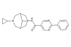 N-(7-cyclopropyl-7-azabicyclo[3.3.1]nonan-9-yl)-2-phenyl-pyrimidine-5-carboxamide