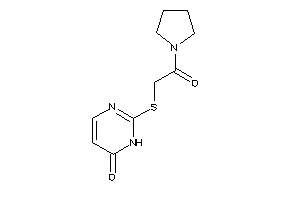 2-[(2-keto-2-pyrrolidino-ethyl)thio]-1H-pyrimidin-6-one