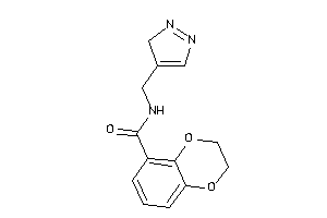 N-(3H-pyrazol-4-ylmethyl)-2,3-dihydro-1,4-benzodioxine-5-carboxamide