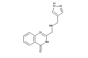 2-[(1H-pyrazol-4-ylmethylamino)methyl]-3H-quinazolin-4-one