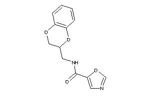 N-(2,3-dihydro-1,4-benzodioxin-3-ylmethyl)oxazole-5-carboxamide