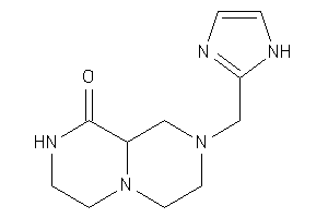 2-(1H-imidazol-2-ylmethyl)-3,4,6,7,8,9a-hexahydro-1H-pyrazino[1,2-a]pyrazin-9-one
