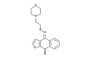 4-(2-morpholinoethyloximino)benzo[f]benzofuran-9-one
