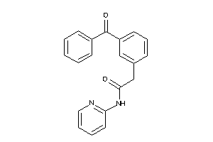 2-(3-benzoylphenyl)-N-(2-pyridyl)acetamide
