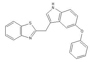2-[(5-phenoxy-1H-indol-3-yl)methyl]-1,3-benzothiazole