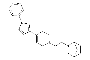 2-[2-[4-(1-phenylpyrazol-4-yl)-3,6-dihydro-2H-pyridin-1-yl]ethyl]-2-azabicyclo[2.2.1]heptane