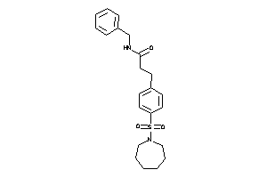 3-[4-(azepan-1-ylsulfonyl)phenyl]-N-benzyl-propionamide