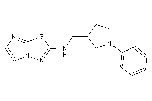 Imidazo[2,1-b][1,3,4]thiadiazol-2-yl-[(1-phenylpyrrolidin-3-yl)methyl]amine