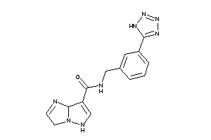 Image of N-[3-(1H-tetrazol-5-yl)benzyl]-5,7a-dihydro-3H-pyrazolo[1,5-a]imidazole-7-carboxamide