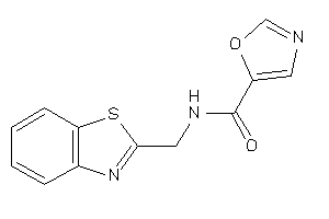 N-(1,3-benzothiazol-2-ylmethyl)oxazole-5-carboxamide