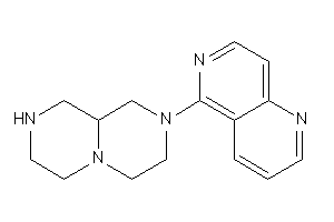Image of 8-(1,6-naphthyridin-5-yl)-1,2,3,4,6,7,9,9a-octahydropyrazino[1,2-a]pyrazine