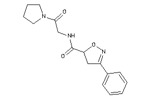 N-(2-keto-2-pyrrolidino-ethyl)-3-phenyl-2-isoxazoline-5-carboxamide