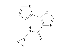 N-cyclopropyl-5-(2-thienyl)oxazole-4-carboxamide