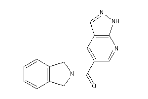 Isoindolin-2-yl(1H-pyrazolo[3,4-b]pyridin-5-yl)methanone