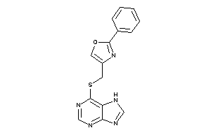 2-phenyl-4-[(7H-purin-6-ylthio)methyl]oxazole