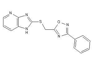 5-[(1H-imidazo[4,5-b]pyridin-2-ylthio)methyl]-3-phenyl-1,2,4-oxadiazole