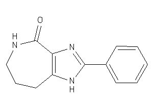 Image of 2-phenyl-5,6,7,8-tetrahydro-1H-imidazo[4,5-c]azepin-4-one