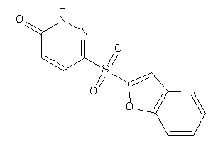 3-(benzofuran-2-ylsulfonyl)-1H-pyridazin-6-one