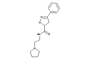 3-phenyl-N-(2-pyrrolidinoethyl)-2-isoxazoline-5-carboxamide