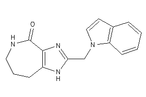 2-(indol-1-ylmethyl)-5,6,7,8-tetrahydro-1H-imidazo[4,5-c]azepin-4-one