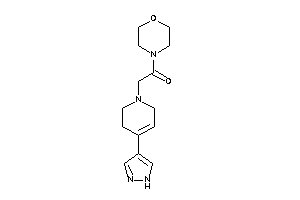 1-morpholino-2-[4-(1H-pyrazol-4-yl)-3,6-dihydro-2H-pyridin-1-yl]ethanone