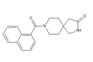 8-(1-naphthoyl)-3,8-diazaspiro[4.5]decan-2-one