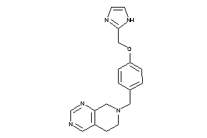 7-[4-(1H-imidazol-2-ylmethoxy)benzyl]-6,8-dihydro-5H-pyrido[3,4-d]pyrimidine