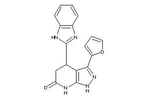 4-(1H-benzimidazol-2-yl)-3-(2-furyl)-1,4,5,7-tetrahydropyrazolo[3,4-b]pyridin-6-one