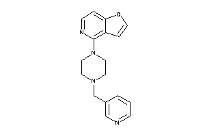 4-[4-(3-pyridylmethyl)piperazino]furo[3,2-c]pyridine