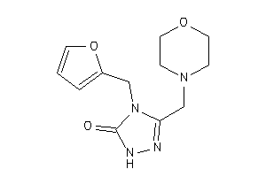 4-(2-furfuryl)-3-(morpholinomethyl)-1H-1,2,4-triazol-5-one