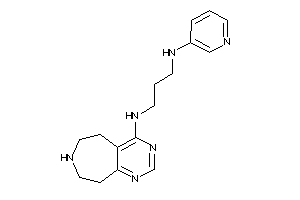 Image of 3-pyridyl-[3-(6,7,8,9-tetrahydro-5H-pyrimido[4,5-d]azepin-4-ylamino)propyl]amine
