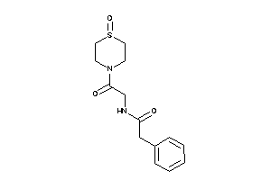 N-[2-keto-2-(1-keto-1,4-thiazinan-4-yl)ethyl]-2-phenyl-acetamide