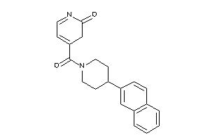 4-[4-(2-naphthyl)piperidine-1-carbonyl]-3H-pyridin-2-one