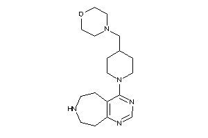 4-[[1-(6,7,8,9-tetrahydro-5H-pyrimido[4,5-d]azepin-4-yl)-4-piperidyl]methyl]morpholine